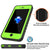 iPhone 8 Waterproof Case, Punkcase [Light Green] [StudStar Series] [Slim Fit][IP68 Certified]  [Dirt/Snow Proof] (Color in image: white)
