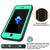 iPhone SE (4.7") Waterproof Case, Punkcase [Teal] [StudStar Series] [Slim Fit] [IP68 Certified]] [Dirtproof] [Snowproof] (Color in image: white)