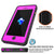 iPhone 8+ Plus Waterproof Case, Punkcase [StudStar Series] [Pink] [Slim Fit] [Shockproof] [Dirtproof] [Snowproof] Armor Cover (Color in image: white)