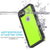 iPhone SE (4.7") Waterproof Case, Punkcase [Light Green] [StudStar Series] [Slim Fit][IP68 Certified]  [Dirt/Snow Proof] (Color in image: light blue)