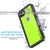 iPhone 7 Waterproof IP68 Case, Punkcase [Light Green] [StudStar Series] [Slim Fit] [Dirt/Snow Proof] (Color in image: light blue)