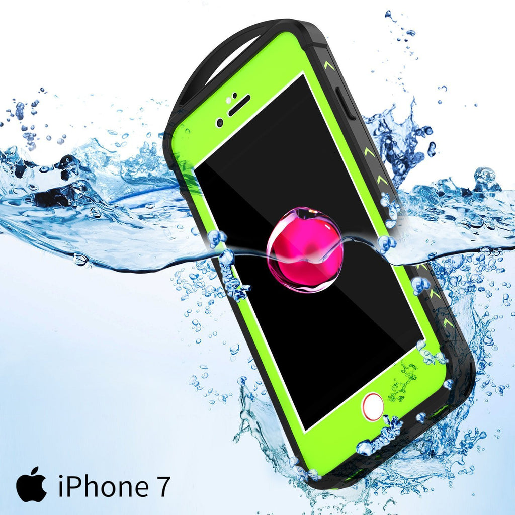 iPhone SE (4.7") Waterproof Case, Punkcase ALPINE Series, Light Green | Heavy Duty Armor Cover (Color in image: purple)