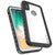 iPhone X Waterproof IP68 Case, Punkcase [White] [StudStar Series] [Slim Fit] [Dirtproof] (Color in image: red)