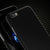 iPhone 8 Case, Punkcase CarbonShield Jet Black with 0.3mm Tempered Glass 