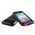 Galaxy S6 EDGE  Case, PUNKcase Metallic Black Shockproof  Slim Metal (Color in image: neon)