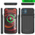 iPhone 12 Battery Case, PunkJuice 4800mAH Fast Charging Power Bank W/ Screen Protector | [Black] 